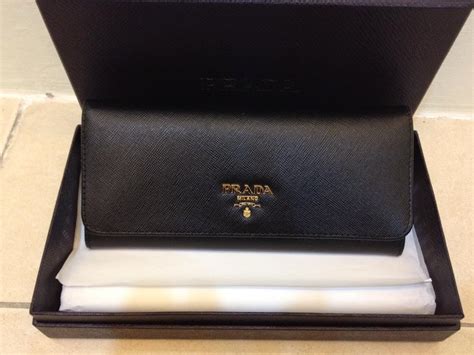 prada folio saffiano long wallet 1m1132|Large Saffiano Leather Wallet .